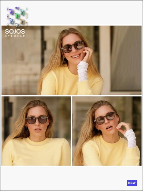 Retro Vintage Square Panto Polarized Sunglasses Unisex Classic Shades main image 6